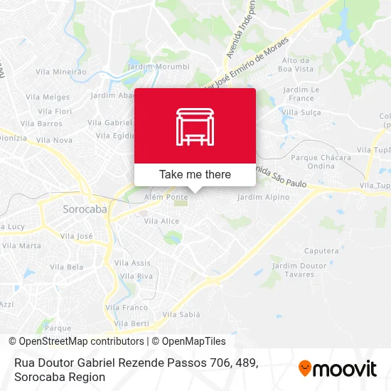 Rua Doutor Gabriel Rezende Passos 706, 489 map