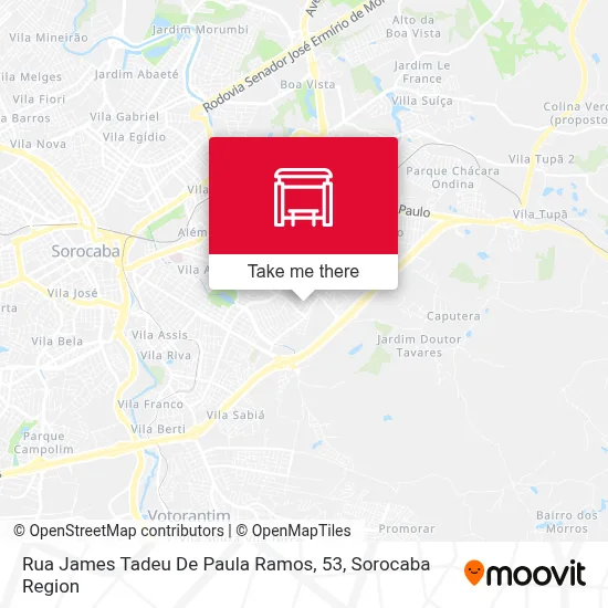 Rua James Tadeu De Paula Ramos, 53 map