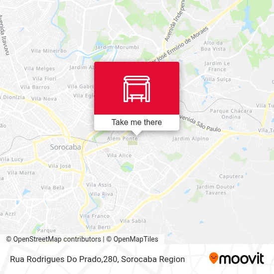 Rua Rodrigues Do Prado,280 map