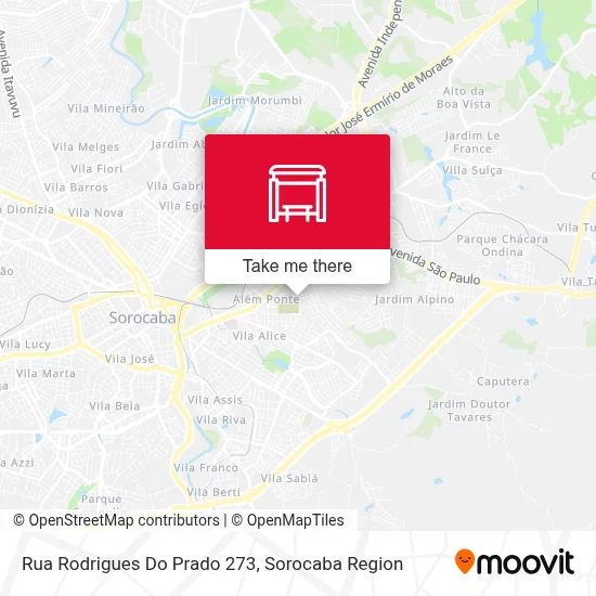 Rua Rodrigues Do Prado 273 map