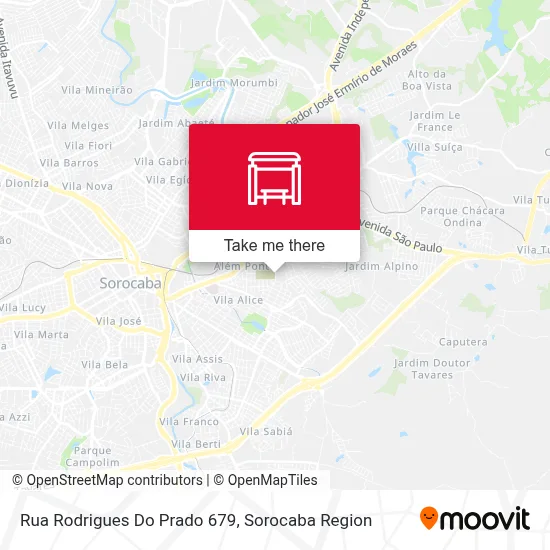 Rua Rodrigues Do Prado 679 map