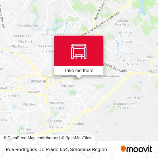Rua Rodrigues Do Prado 654 map