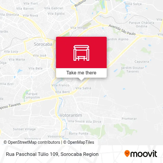 Rua Paschoal Túlio 109 map