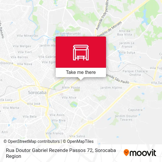 Rua Doutor Gabriel Rezende Passos 72 map
