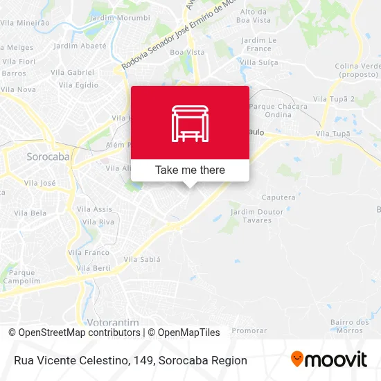 Rua Vicente Celestino, 149 map