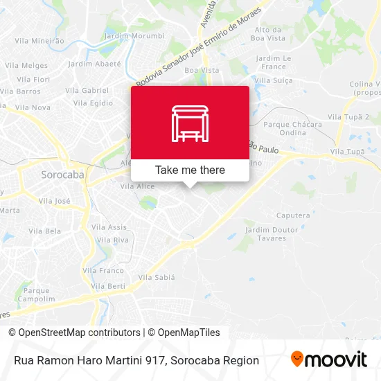 Rua Ramon Haro Martini 917 map
