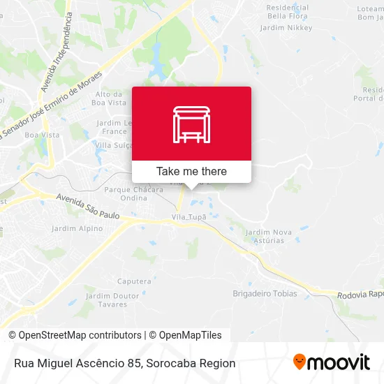 Rua Miguel Ascêncio 85 map