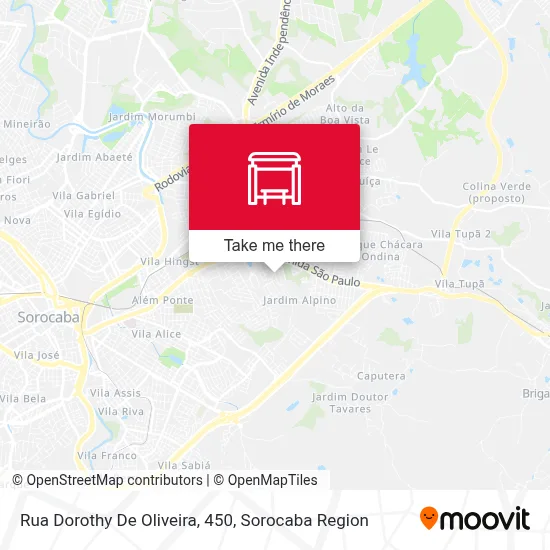 Rua Dorothy De Oliveira, 450 map