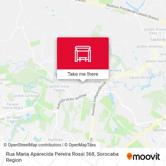 Rua Maria Aparecida Pereira Rossi 368 map