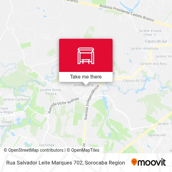 Rua Salvador Leite Marques 702 map