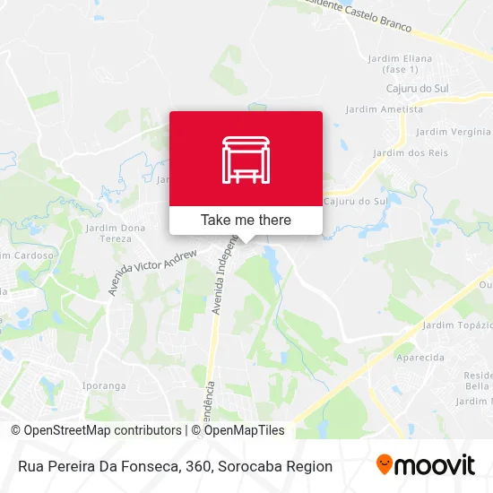 Rua Pereira Da Fonseca, 360 map