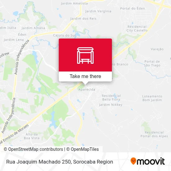 Rua Joaquim Machado 250 map