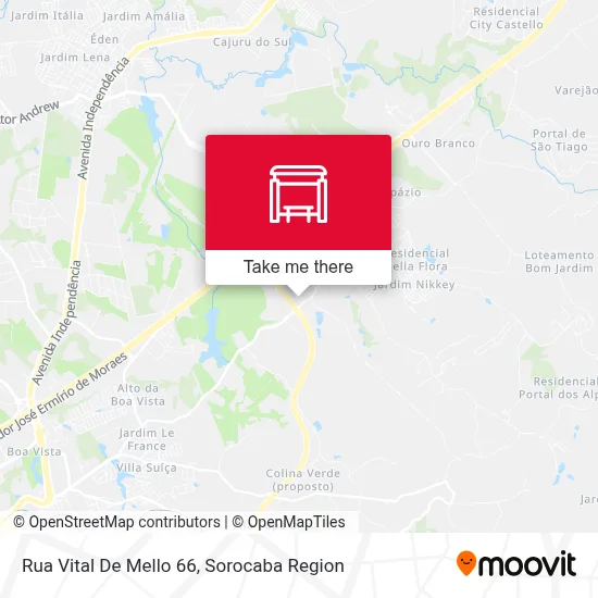Rua Vital De Mello 66 map