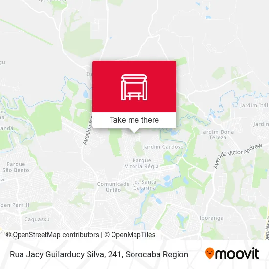 Rua Jacy Guilarducy Silva, 241 map