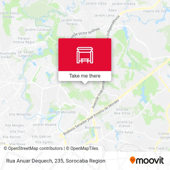 Rua Anuar Dequech, 235 map