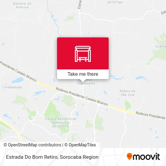 Estrada Do Bom Retiro map