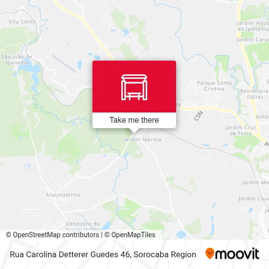 Rua Carolina Detterer Guedes 46 map