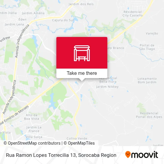 Rua Ramon Lopes Torrecilia 13 map