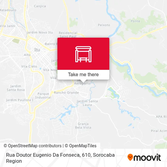 Rua Doutor Eugenio Da Fonseca, 610 map