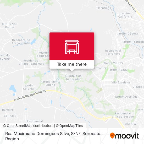 Mapa Rua  Maxímiano Domingues Silva, S / Nº