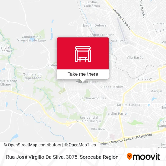 Rua José Virgilio Da Silva, 3075 map