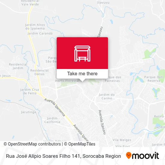 Rua José Alípio Soares Filho 141 map