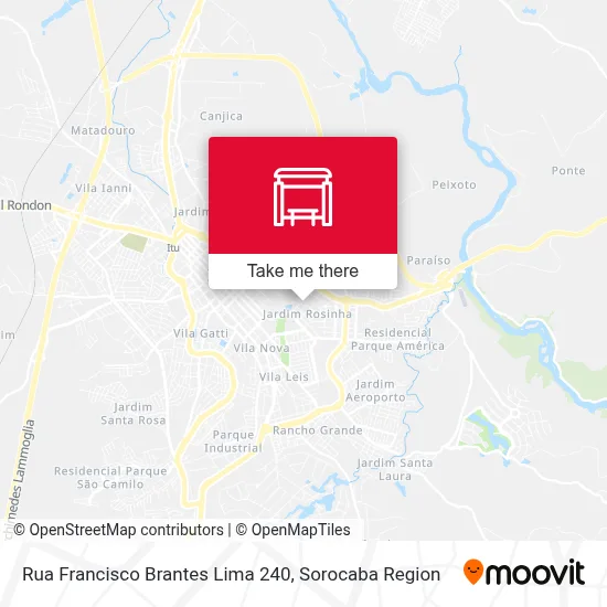 Rua Francisco Brantes Lima 240 map