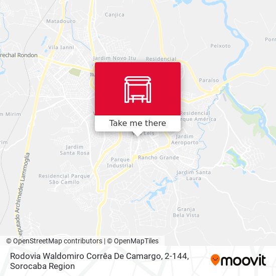 Rodovia Waldomiro Corrêa De Camargo, 2-144 map