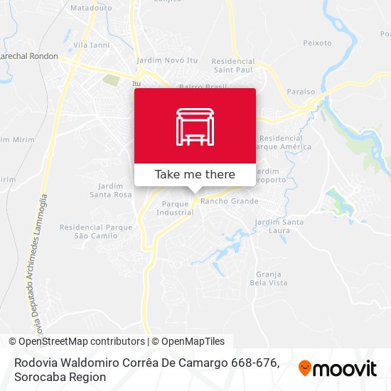 Rodovia Waldomiro Corrêa De Camargo 668-676 map