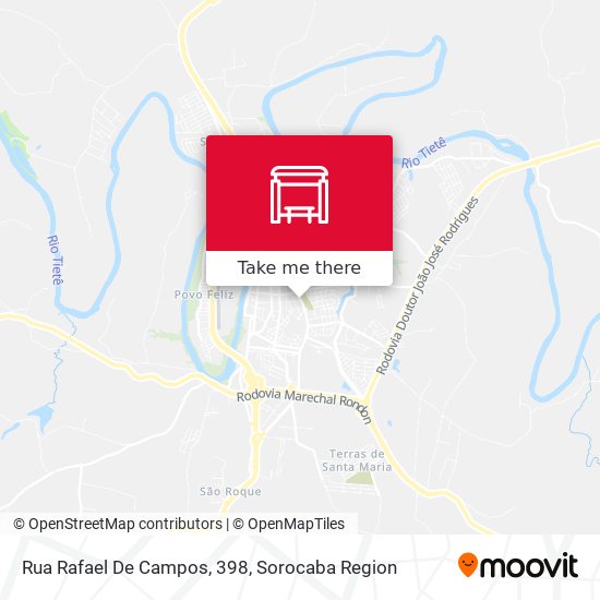 Rua Rafael De Campos, 398 map