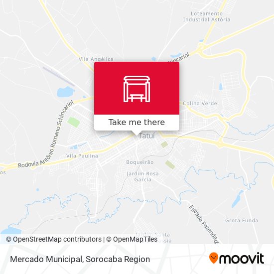 Mercado Municipal map