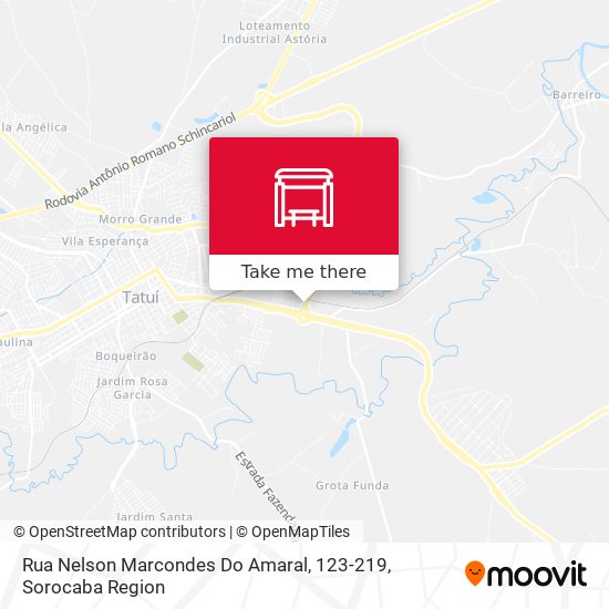 Mapa Rua Nelson Marcondes Do Amaral, 123-219