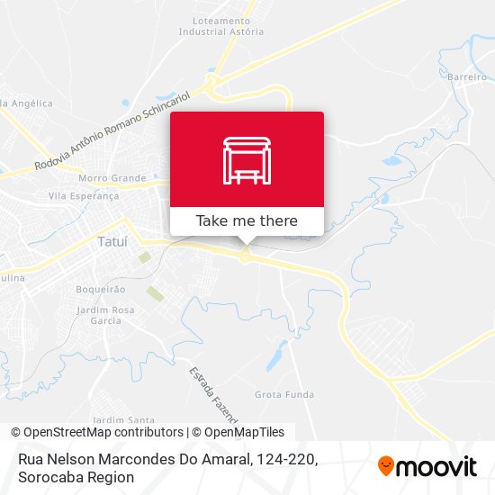 Mapa Rua Nelson Marcondes Do Amaral, 124-220