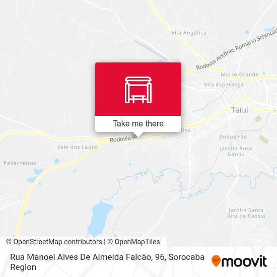 Rua Manoel Alves De Almeida Falcão, 96 map