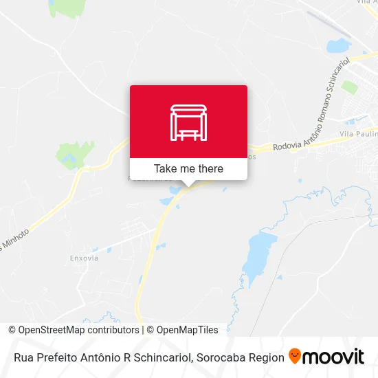 Rua Prefeito Antônio R Schincariol map