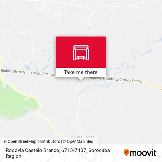 Rodovia Castelo Branco, 6713-7407 map