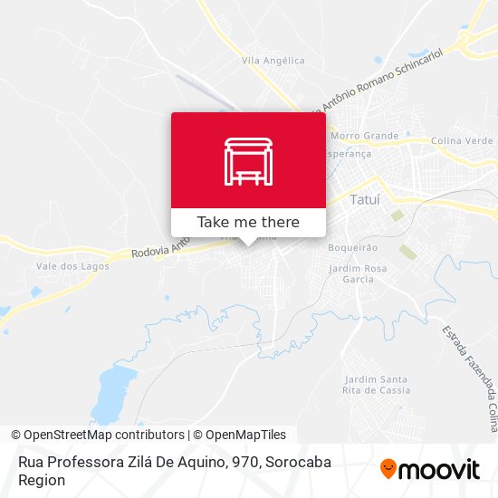 Rua Professora Zilá De Aquino, 970 map