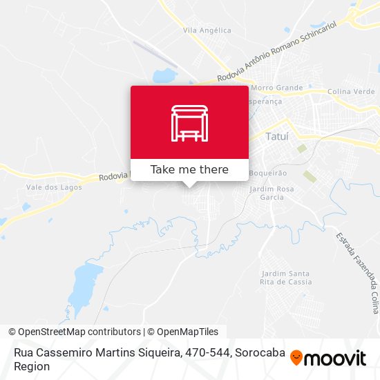 Rua Cassemiro Martins Siqueira, 470-544 map