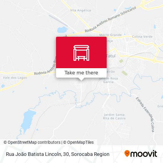 Rua João Batista Lincoln, 30 map