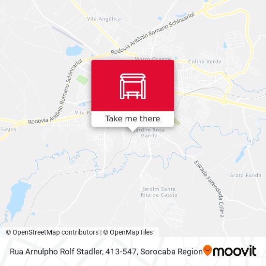 Mapa Rua Arnulpho Rolf Stadler, 413-547