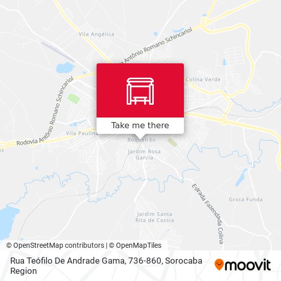 Rua Teófilo De Andrade Gama, 736-860 map