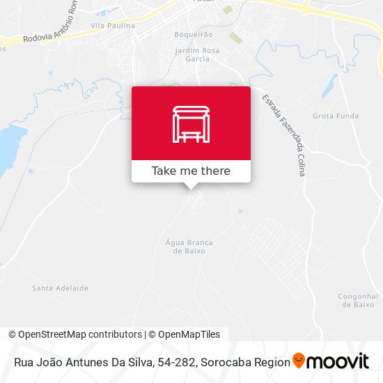 Mapa Rua João Antunes Da Silva, 54-282