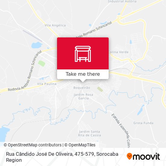 Rua Cândido José De Oliveira, 475-579 map