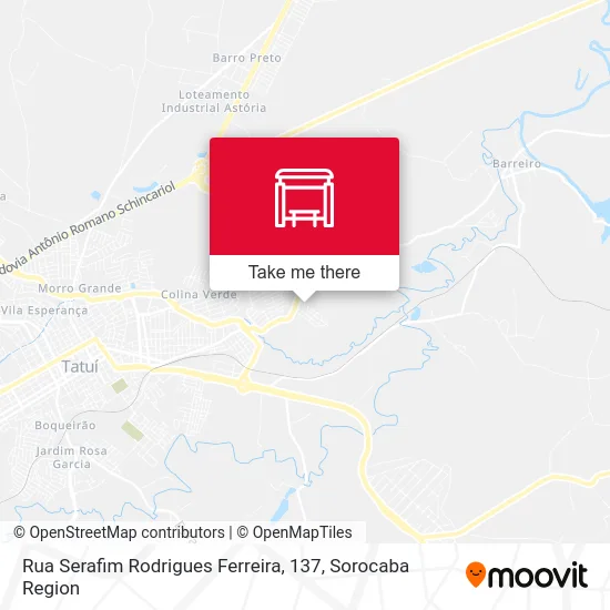 Rua Serafim Rodrigues Ferreira, 137 map