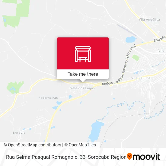 Rua Selma Pasqual Romagnolo, 33 map
