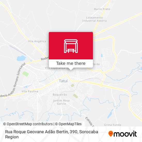 Rua Roque Geovane Adão Bertin, 390 map