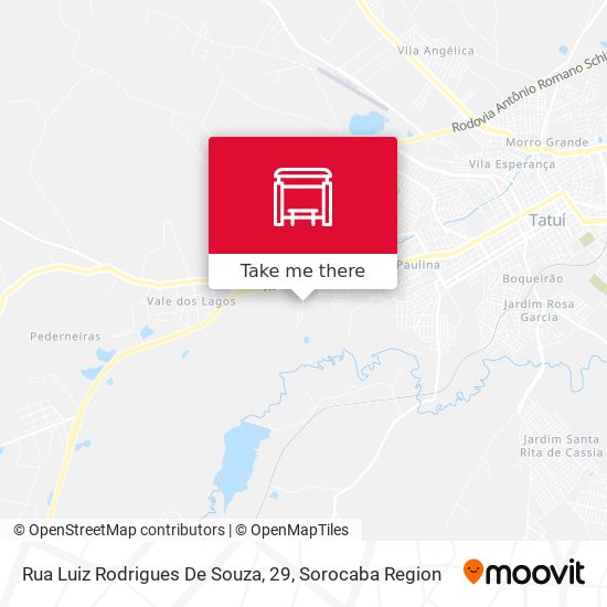 Rua Luiz Rodrigues De Souza, 29 map