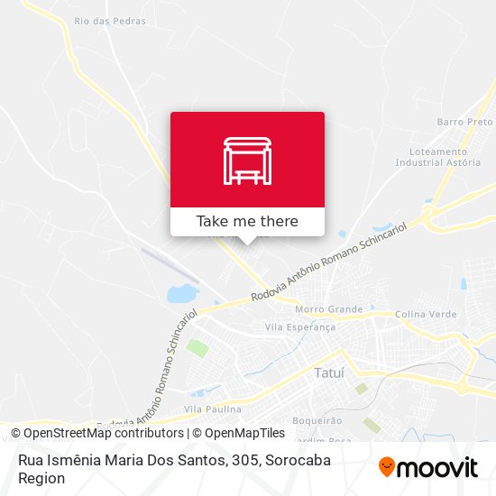 Rua Ismênia Maria Dos Santos, 305 map