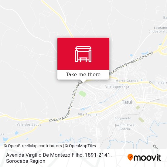 Avenida Virgílio De Montezo Filho, 1891-2141 map