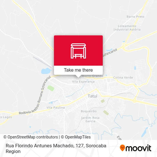Rua Florindo Antunes Machado, 127 map